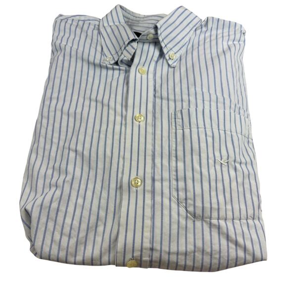 Brooksfield Egypt Cotton Button Down Shirt - Size XXL - Picture 1 of 11